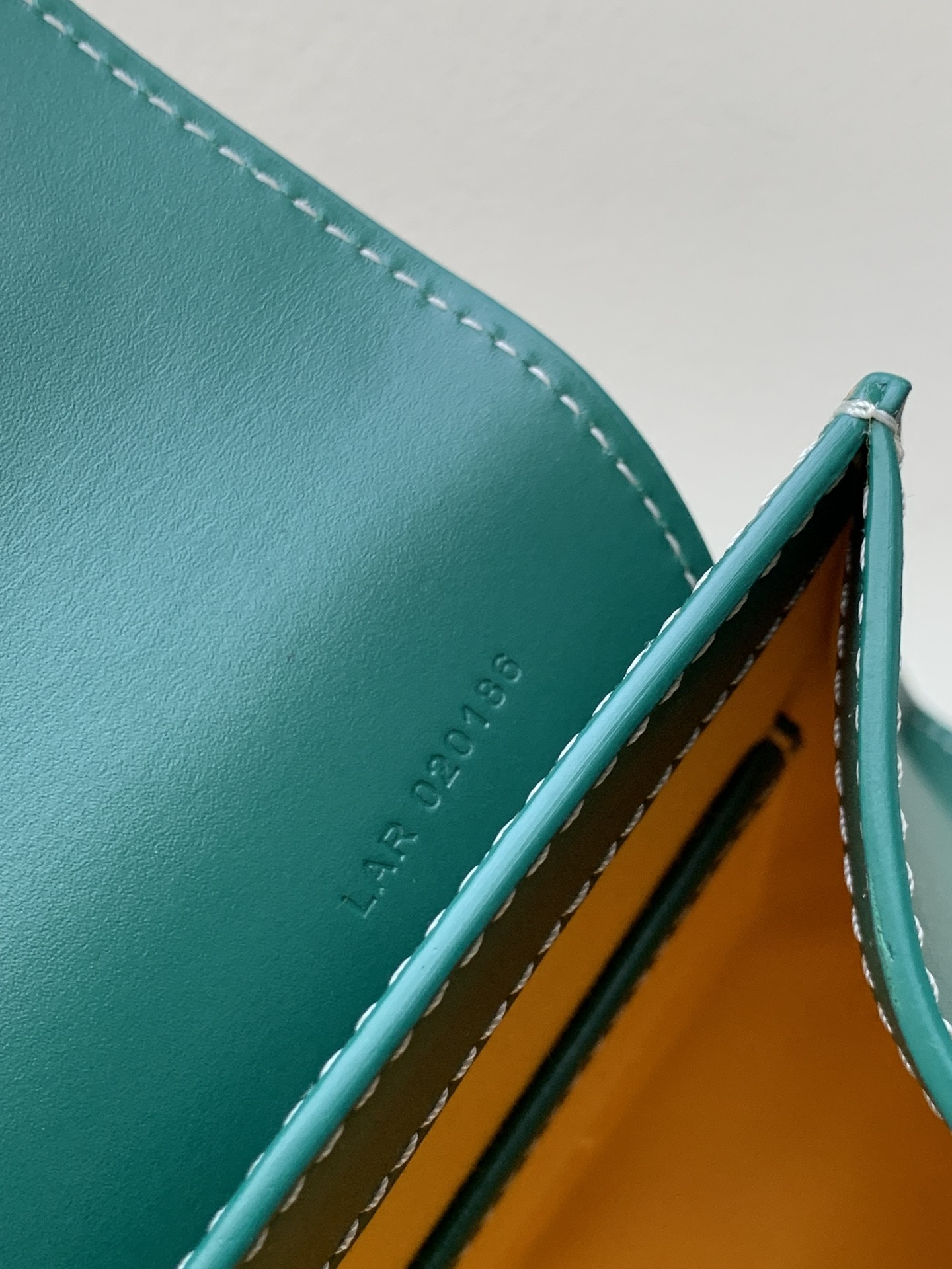 GOYARD Saigon Structure Mini Hand Shoulder Bag PVC green