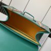 GOYARD Saigon Structure Mini Hand Shoulder Bag PVC green