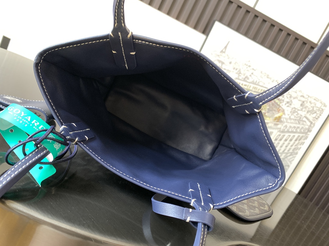 Goyard Anjou Mini Bag blue navy 20CM Best Quality