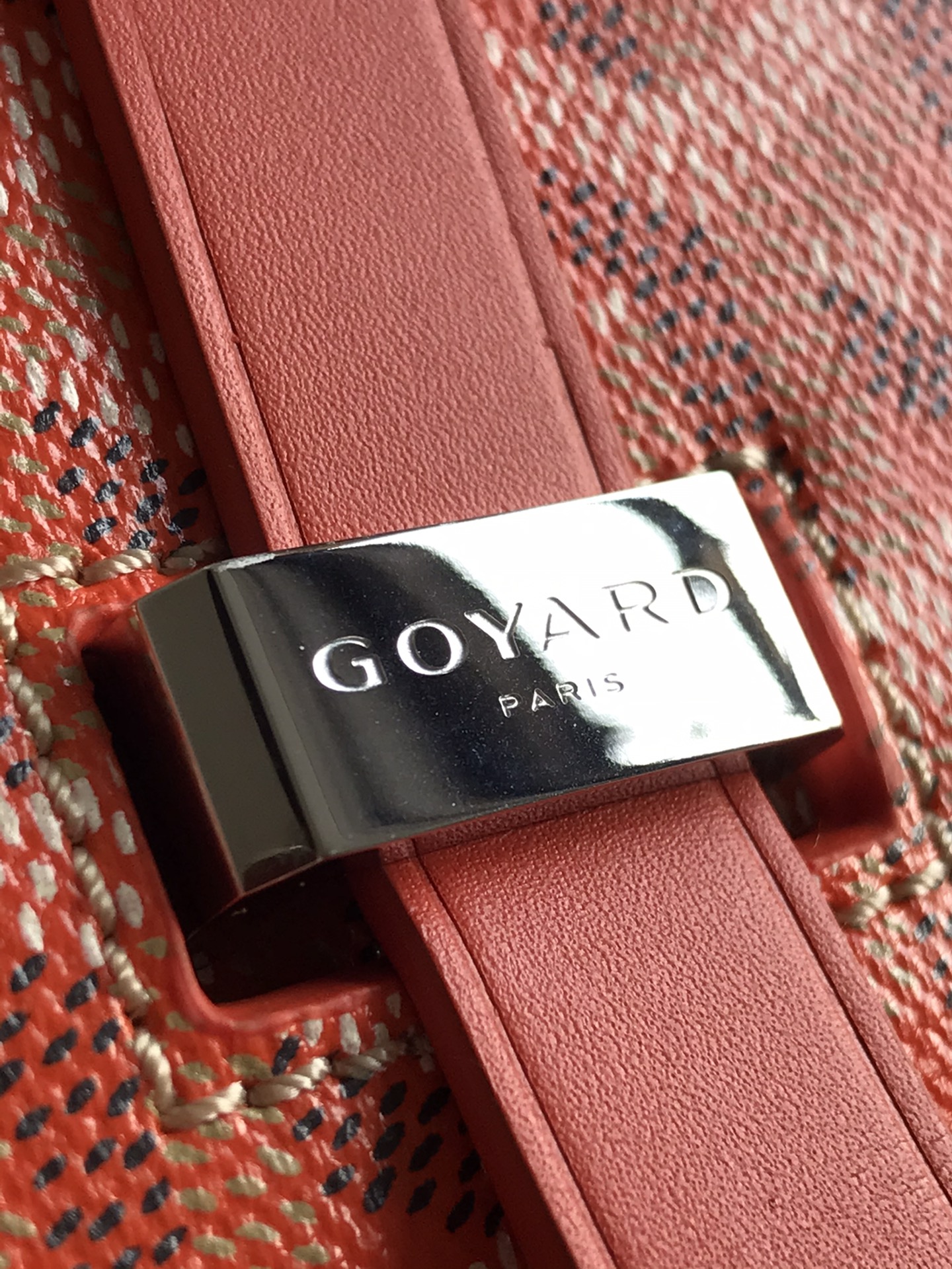 Goyard Goyardine Belvedere II Orange MM Messenger Bag