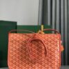 Goyard Goyardine Belvedere II Orange MM Messenger Bag