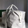 Goyard Sac Boeing 55 Duffle Handbag in white