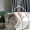 Goyard Sac Boeing 55 Duffle Handbag in white