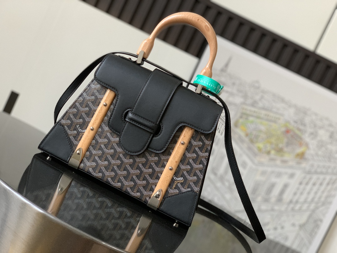 Saïgon cloth handbag Goyard Black in Cloth – 51257480