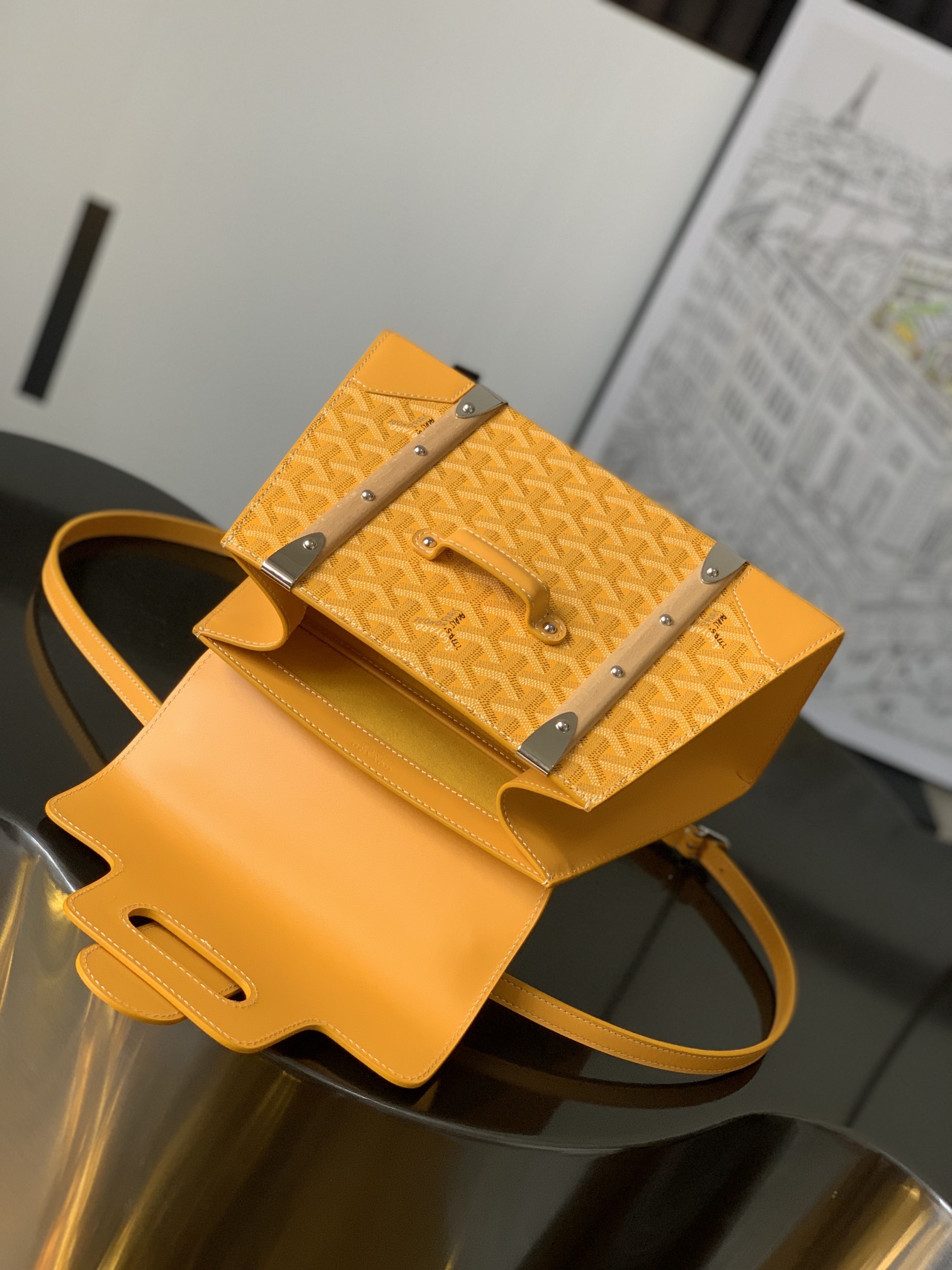 GOYARD Goyardine Saigon PM Yellow