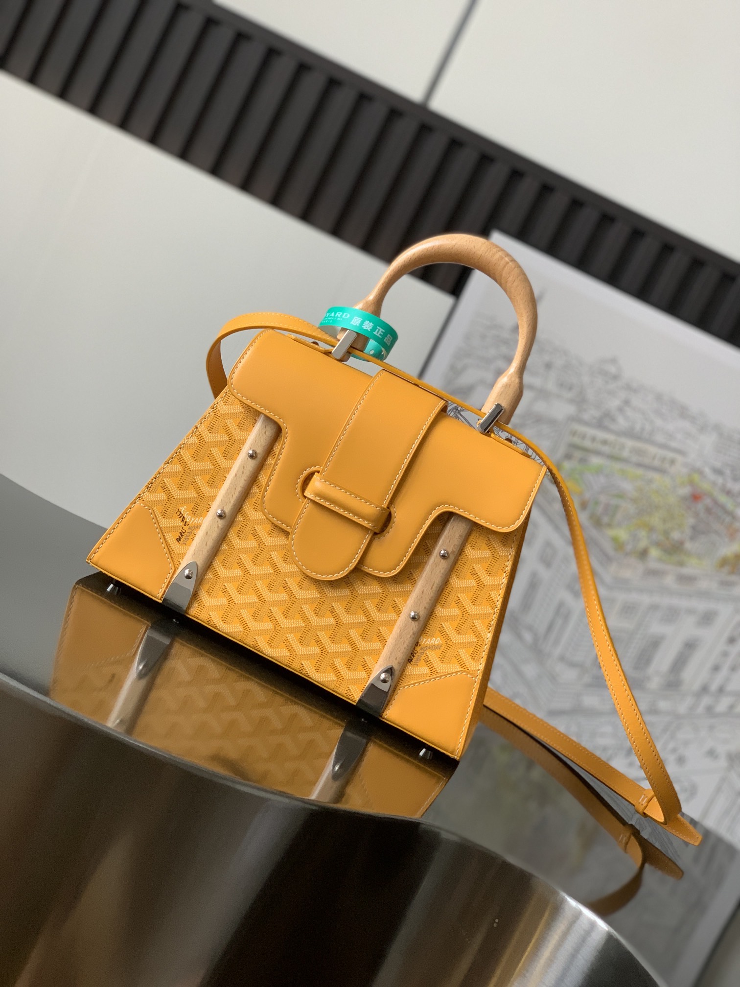 GOYARD Goyardine Saigon PM Yellow