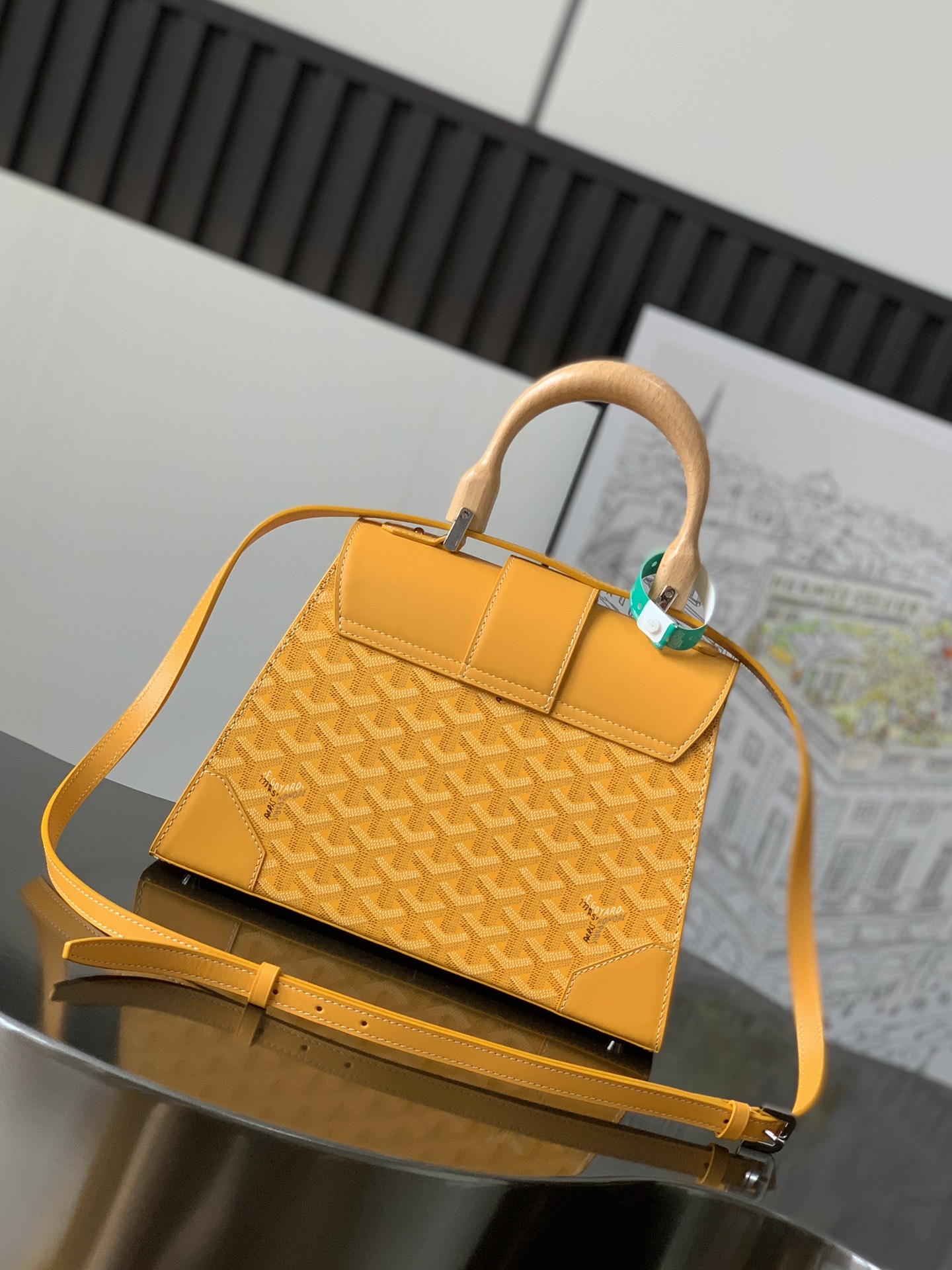 GOYARD Goyardine Saigon PM Yellow