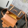 Goyard Brown Goyardine Coated Canvas and Leather Saigon PM Top Handle Bag Goyar