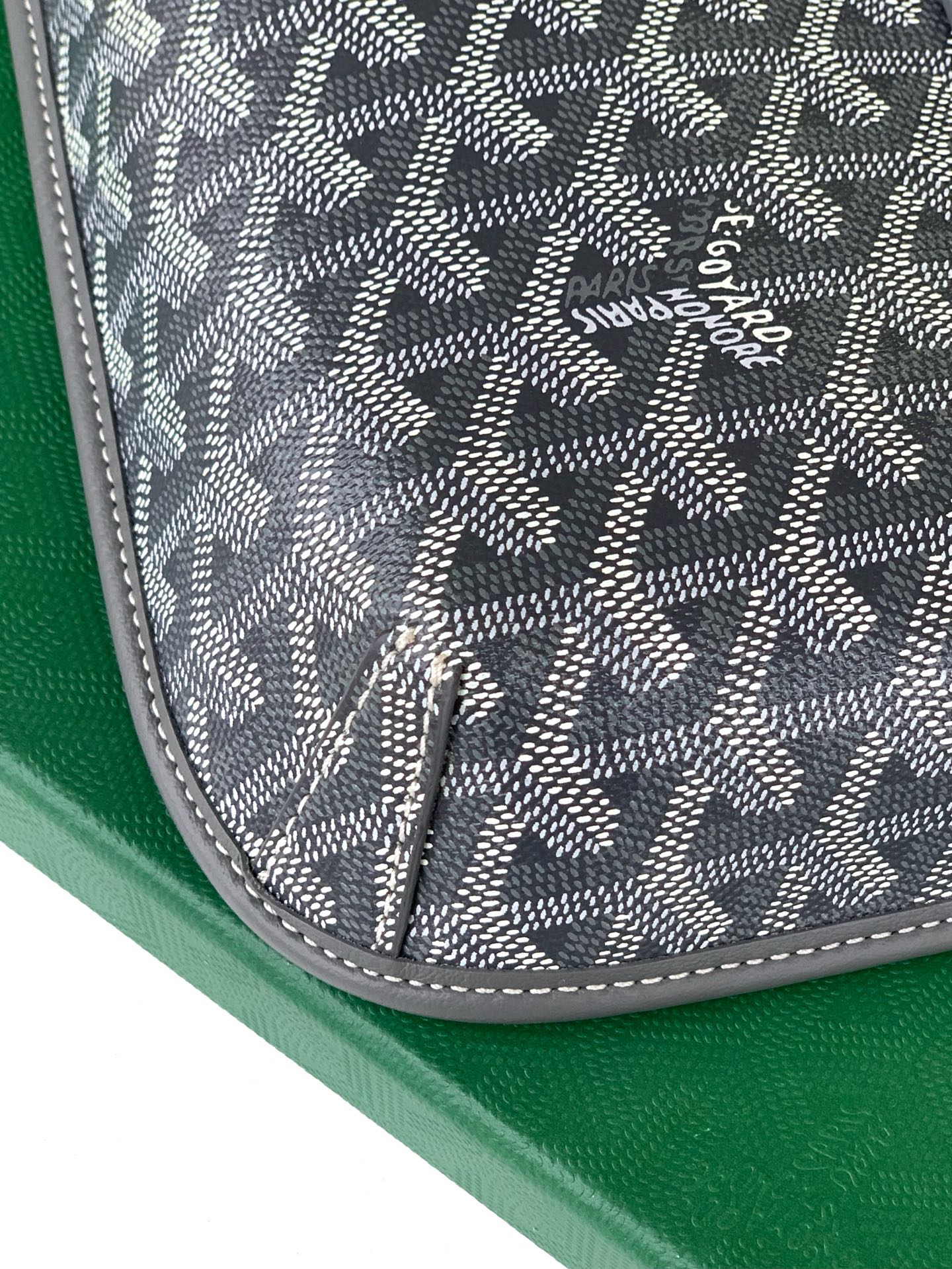 GOYARD Goyardine Sac Cap Vert gray 1665373 |