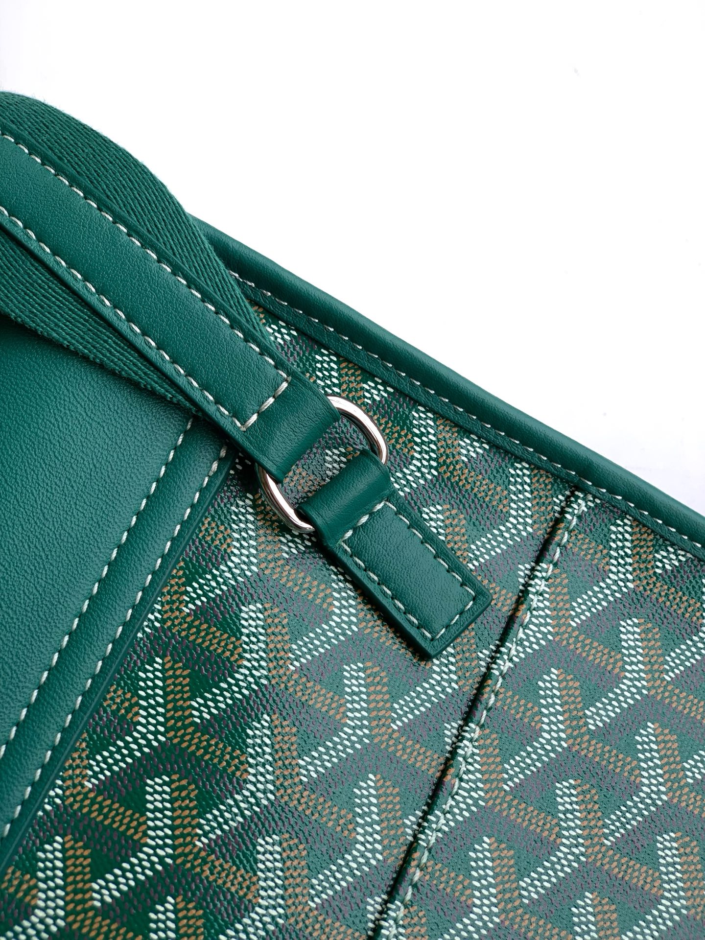 Leather handbag Goyard Green in Leather - 55874319