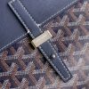 GOYARD Goyardine Coursier Messenger Bag navy blue