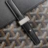 GOYARD Goyardine Coursier Messenger Bag Gray