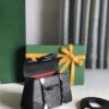 Goyard Saigon Structure Nano Bag Jet Black Goyardine Silver