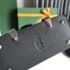 Goyard Saigon Structure Nano Bag Jet Black Goyardine Silver