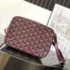 Goyard Goyardine Muse Vanity w/ Strap - Burgundy Handle Bags, Handbags