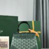 Goyard Green Goyardine Canvas And Chevroches ...