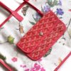 GOYARD Goyardine Le Jardin Saint Louis PM Iris bag red