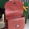 GOYARD Goyardine Belvedere II PM Messenger Bag red