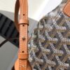 Goyard Alpin Mini 3WAY Leather Backpack Black brown