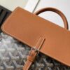 Goyard Alpin Mini 3WAY Leather Backpack Black brown