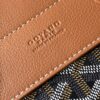 Goyard Alpin Mini 3WAY Leather Backpack Black brown