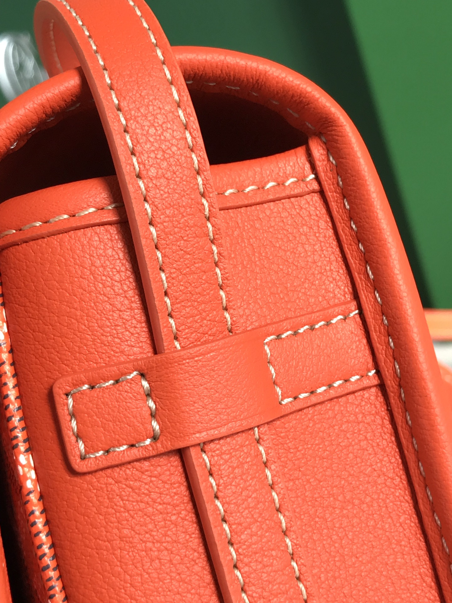 GOYARD Goyardine Belvedere II PM Messenger Bag orange