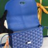 GOYARD Goyardine Belvedere II PM Messenger Bag Blue