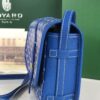 GOYARD Goyardine Belvedere II PM Messenger Bag Blue
