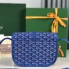 GOYARD Goyardine Belvedere II PM Messenger Bag Blue