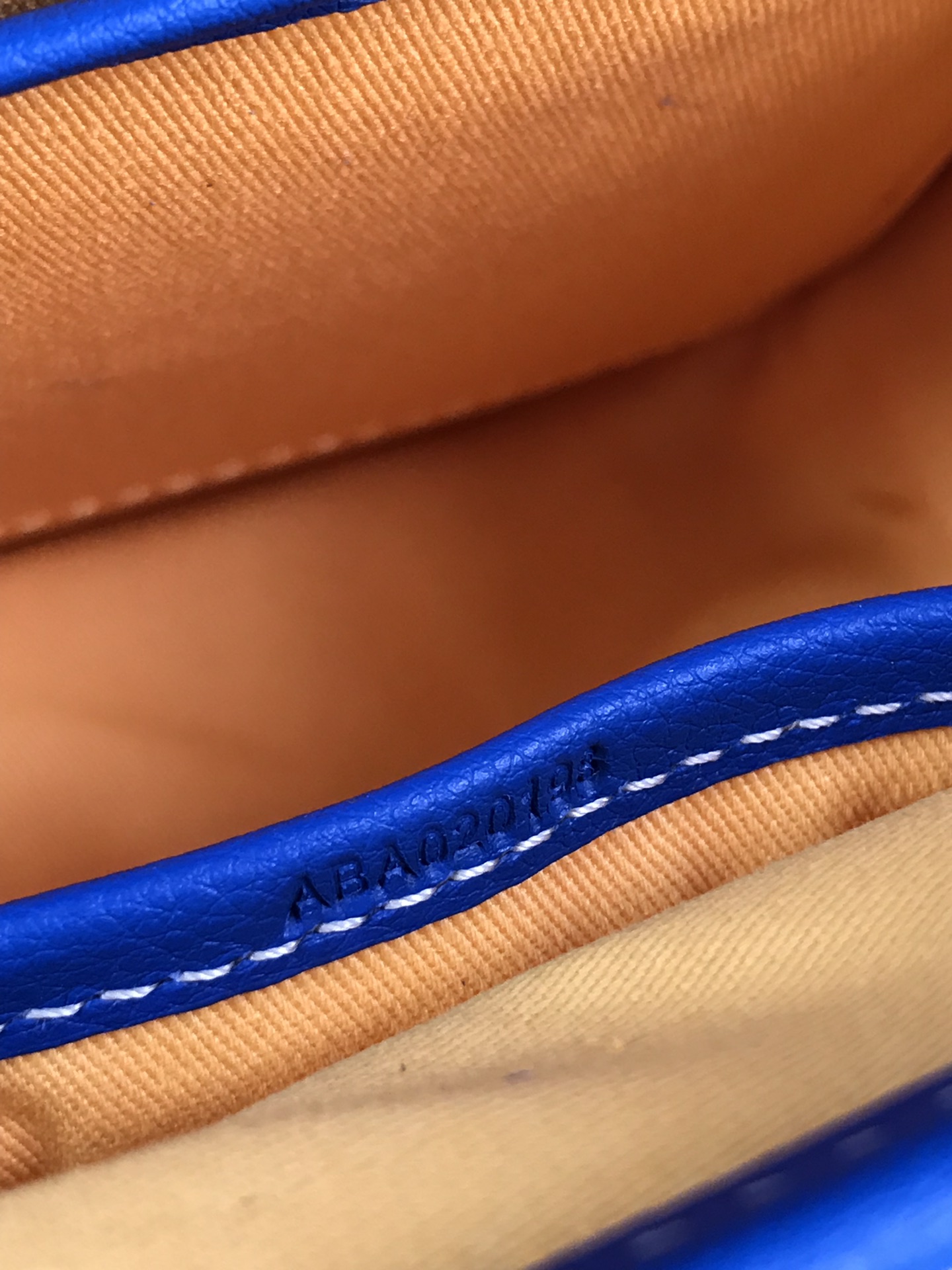 GOYARD Goyardine Belvedere II PM Messenger Bag Blue