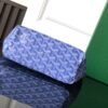 Goyard Goyardine Anjou Sky Blue Mini Bag Palladium Hardware