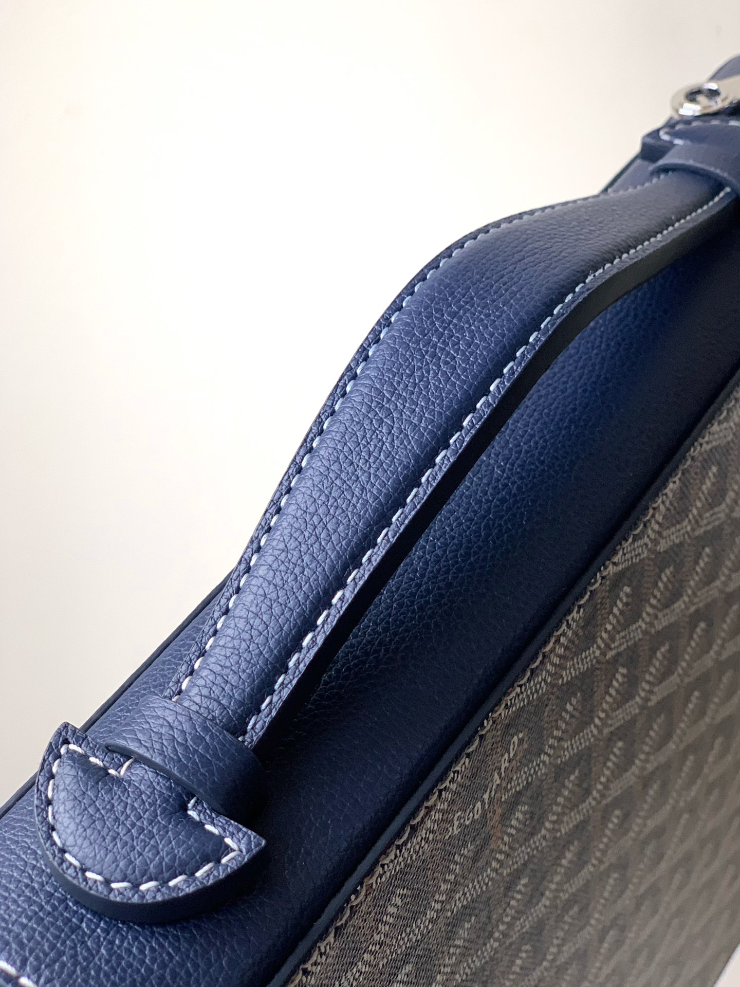 GOYARD Goyardine Universal Companion Portfolio blue navy