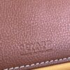 Goyard Black Chevron Coated Canvas & Brown Decize