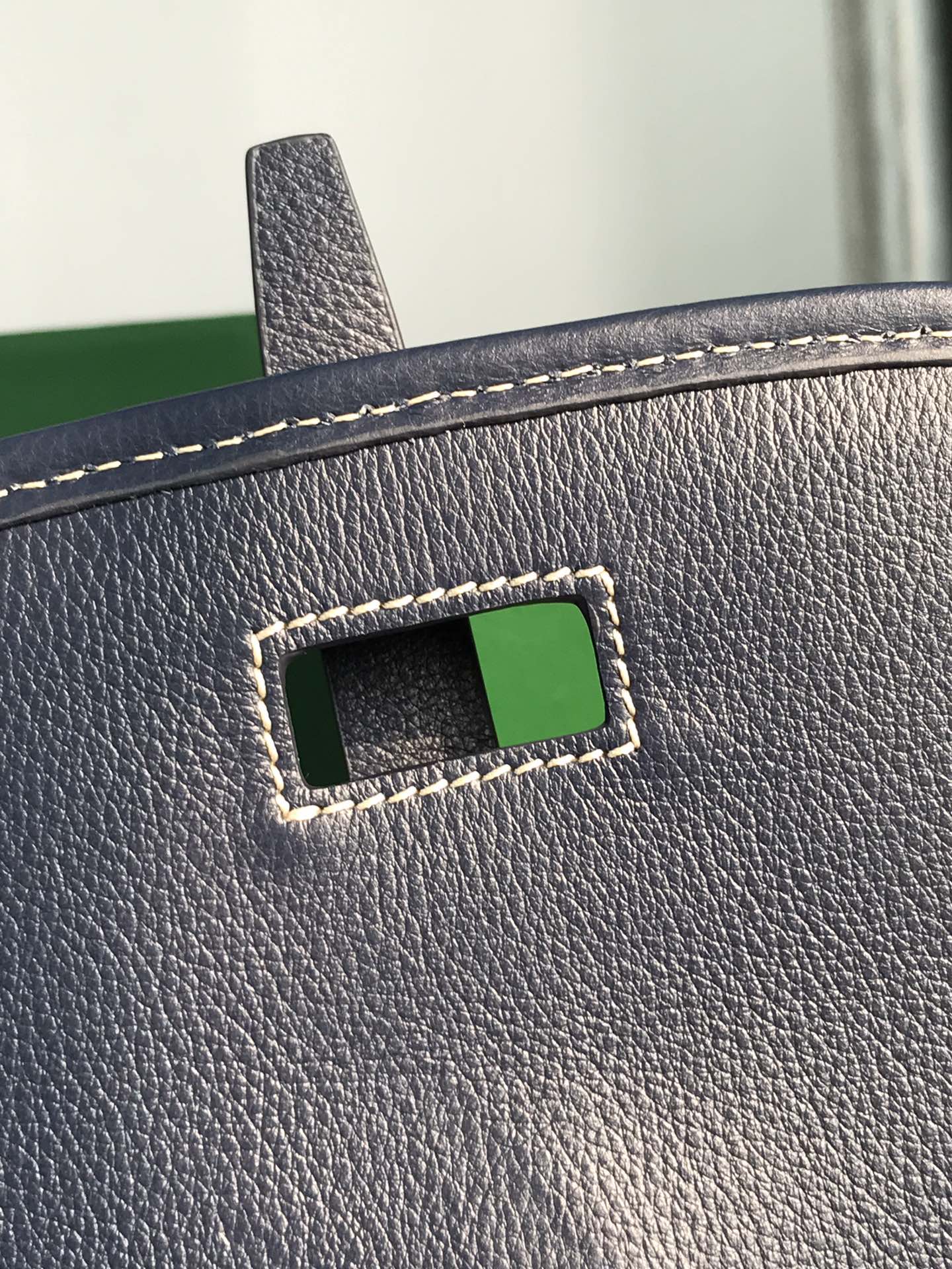 GOYARD Goyardine Belvedere PM Messenger Bag blue navy