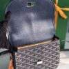 GOYARD Goyardine Belvedere PM Messenger Bag blue navy