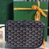 GOYARD Goyardine Belvedere PM Messenger Bag blue navy