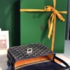 GOYARD Goyardine Belvedere PM Messenger Bag blue navy