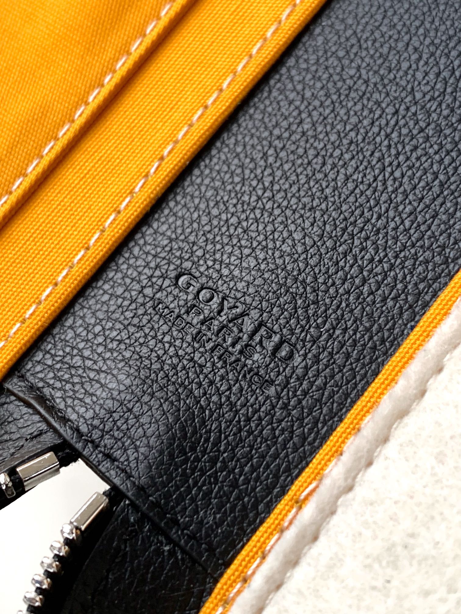 GOYARD Goyardine Universal Companion Portfolio brown