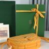 GOYARD Goyardine Belvedere PM Messenger Bag yellow