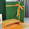 GOYARD Goyardine Belvedere PM Messenger Bag yellow