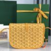 GOYARD Goyardine Belvedere PM Messenger Bag yellow