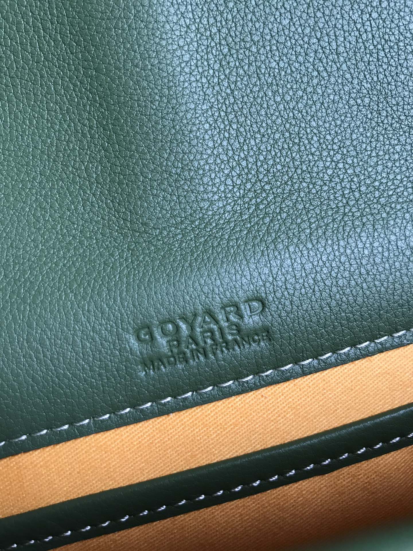 GOYARD Goyardine Belvedere PM Messenger Bag green Kaki