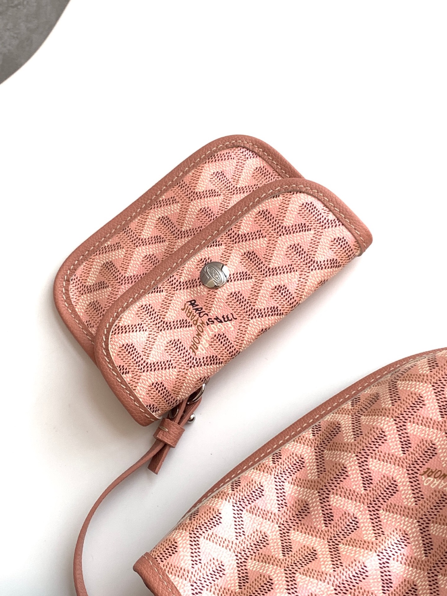 Goyard Tote Bag Ange Mini Pouch f-21489 Salmon Pink