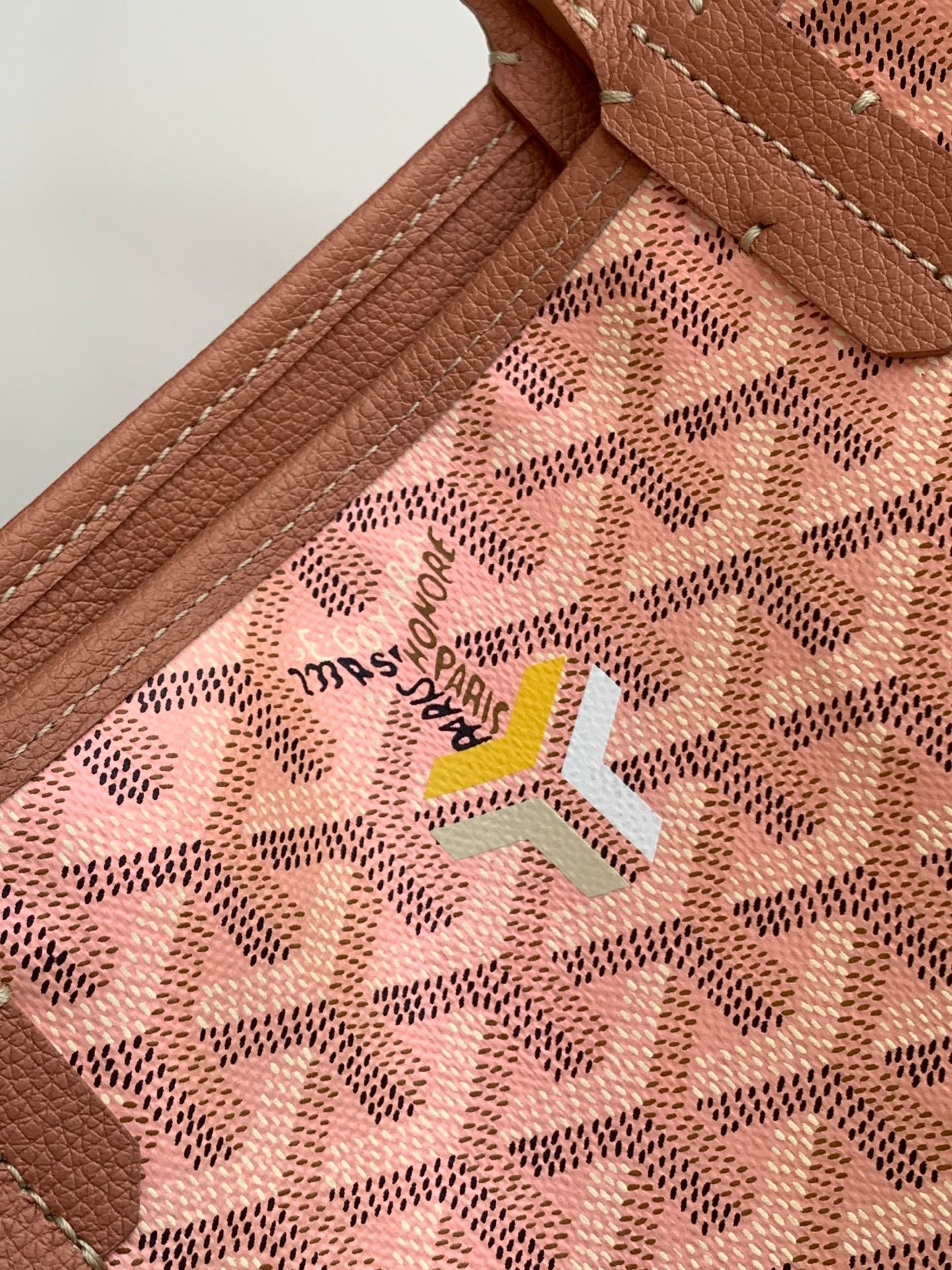 Goyard Tote Bag Ange Mini Pouch f-21489 Salmon Pink