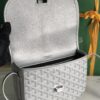 Goyard Grey Goyardine Canvas And Chevroches Calfskin ...
