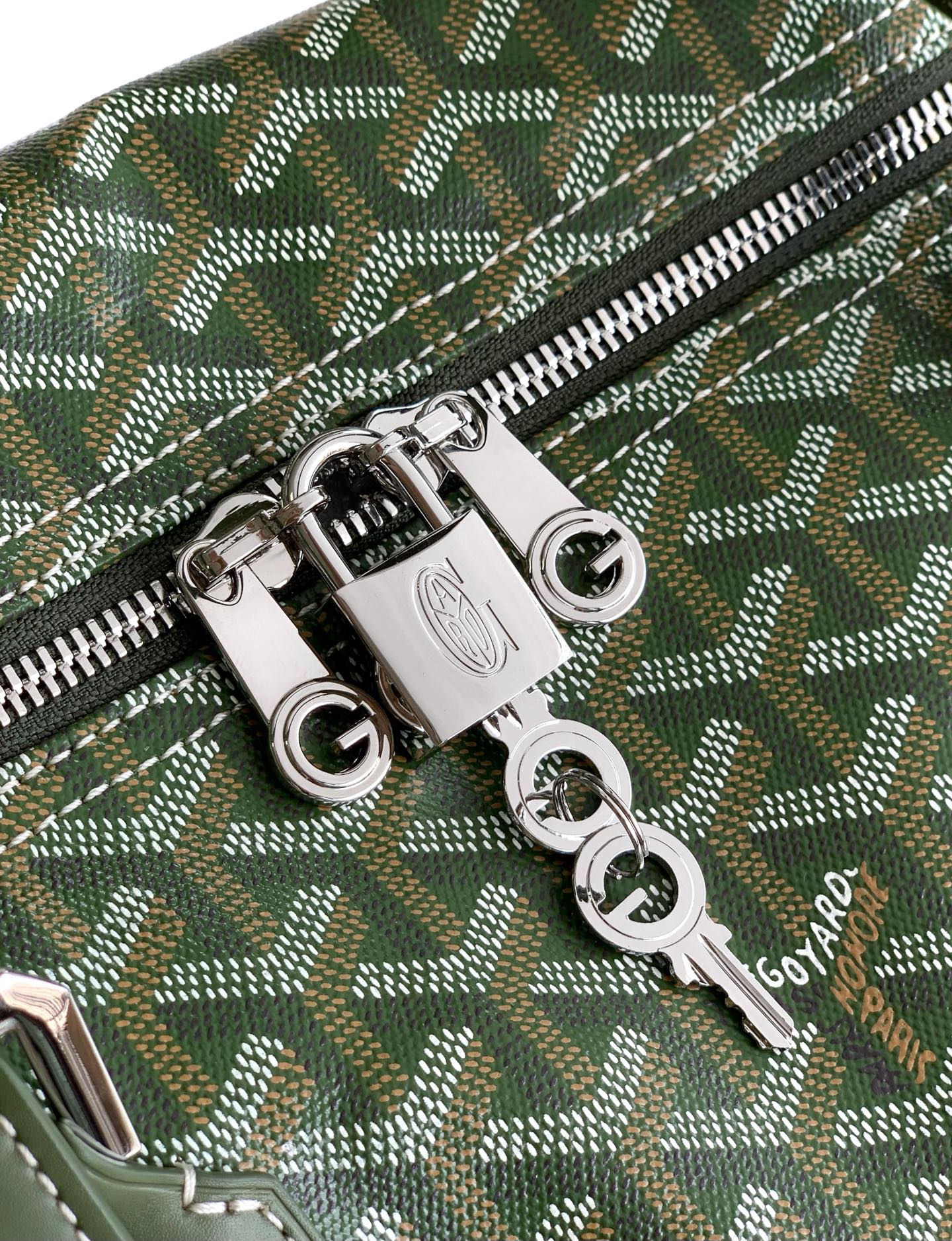 Goyard introduces a new Camo-Green colorway to their ...