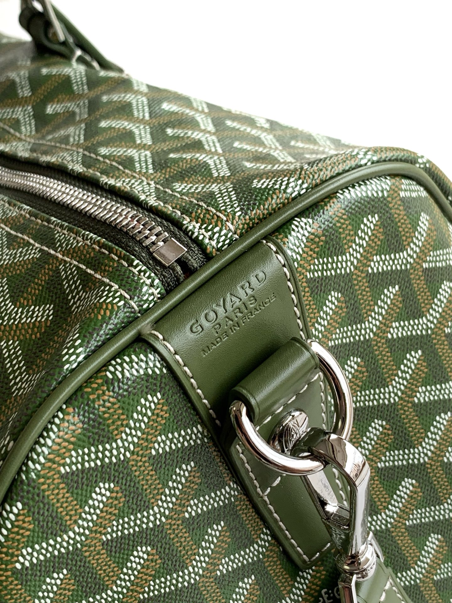 Goyard introduces a new Camo-Green colorway to their ...