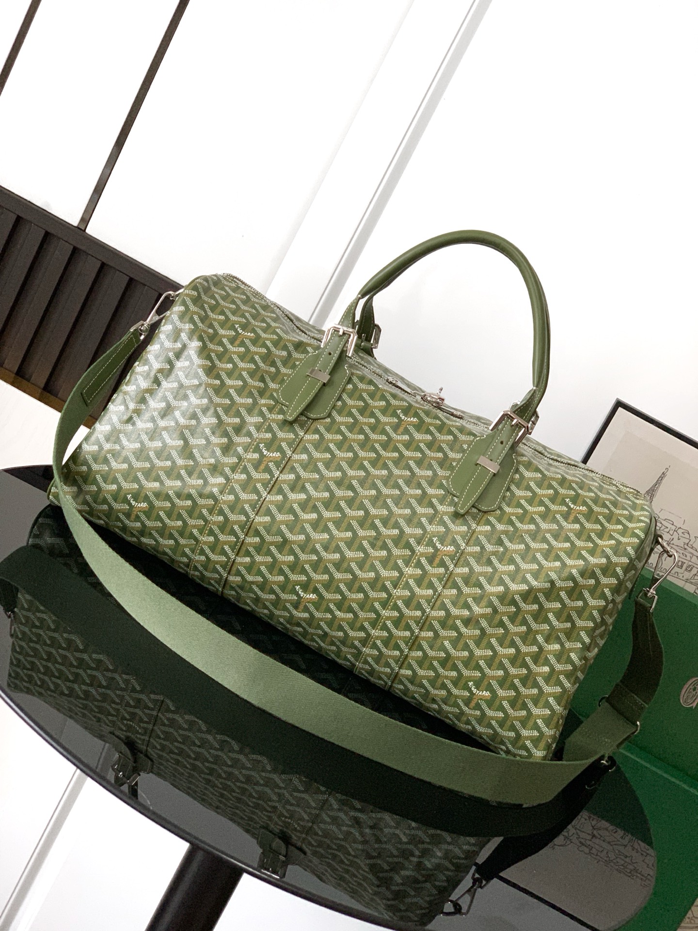 Goyard introduces a new Camo-Green colorway to their ...