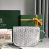 Goyard Grey Goyardine Canvas And Chevroches Calfskin ...