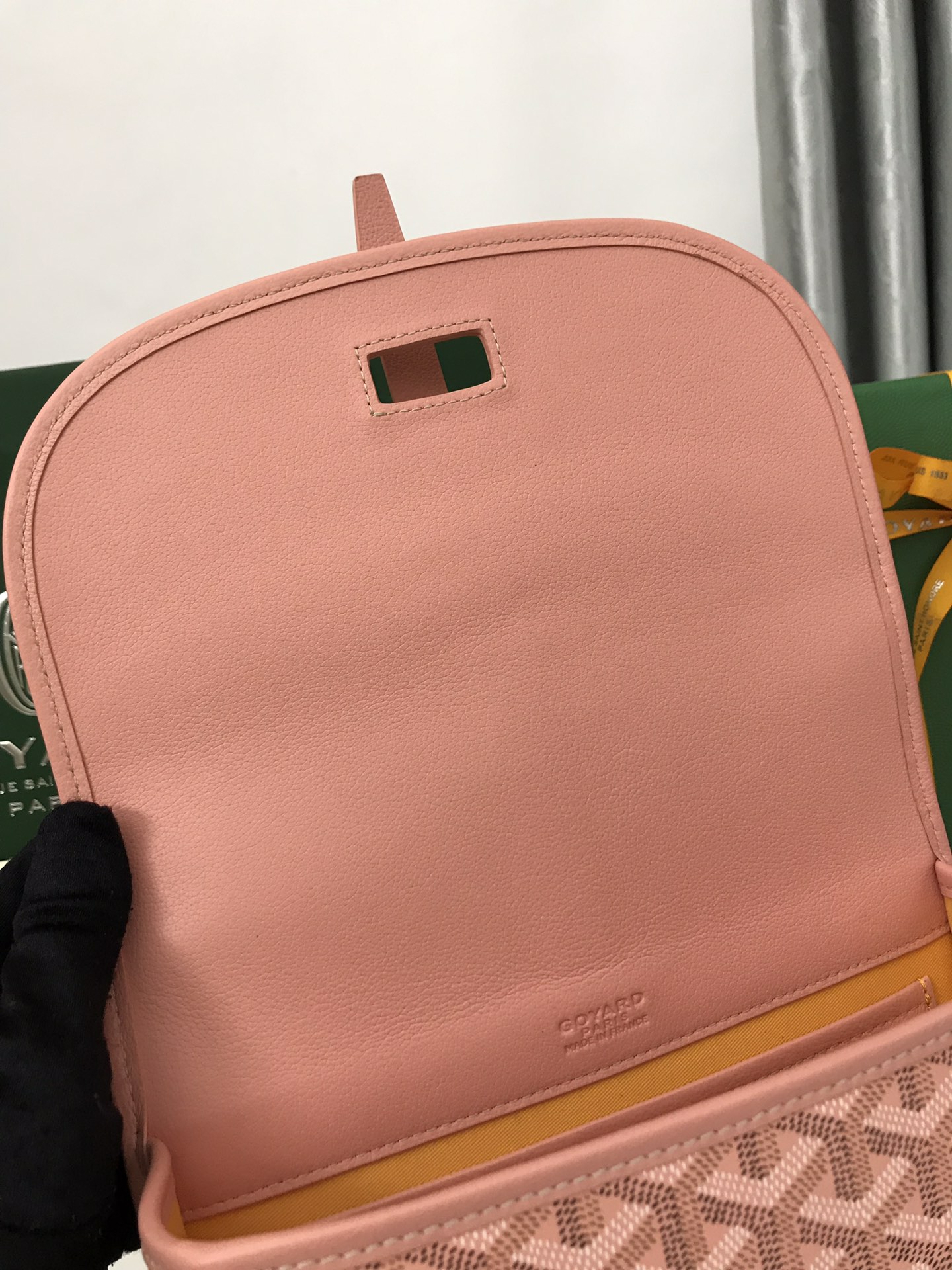 GOYARD Goyardine Belvedere II PM Messenger Bag Pink